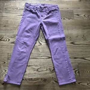 Women’s Jcrew Matchstick crop pants size 28